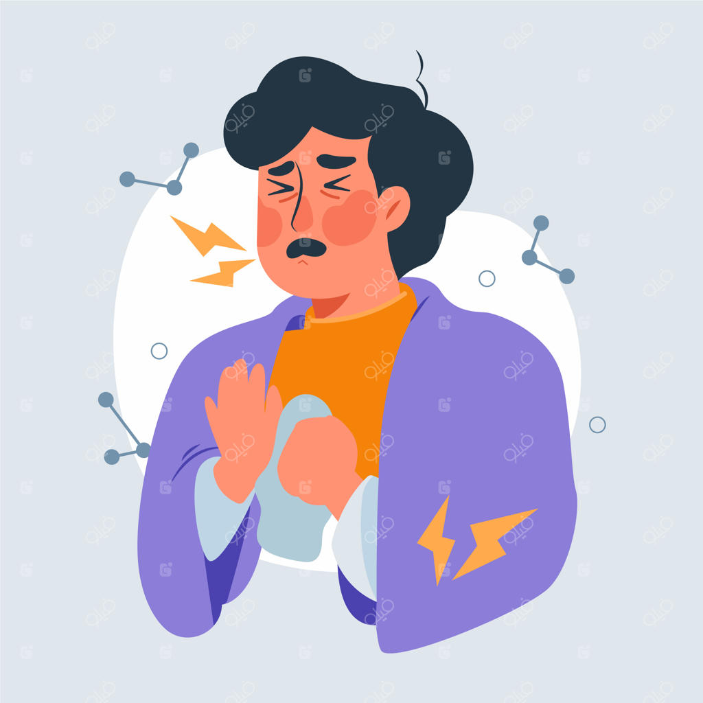 تصویر فردی با سرماخوردگی