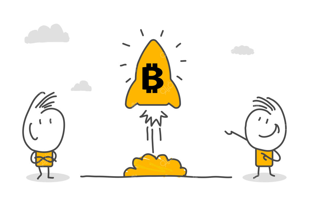 آدمک‌های خطی و بیت‌کوین‌ها.