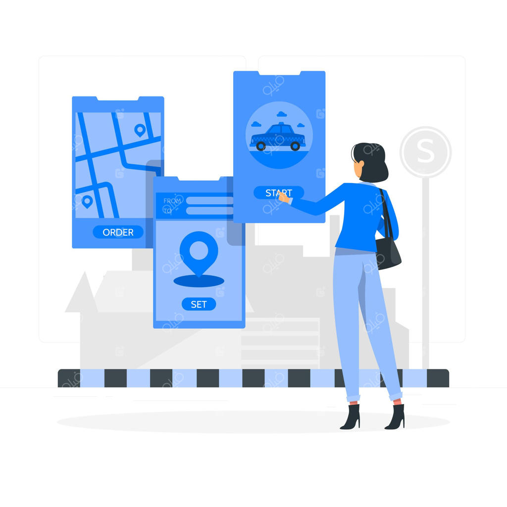 تصویرسازی مفهوم جریان کاربران