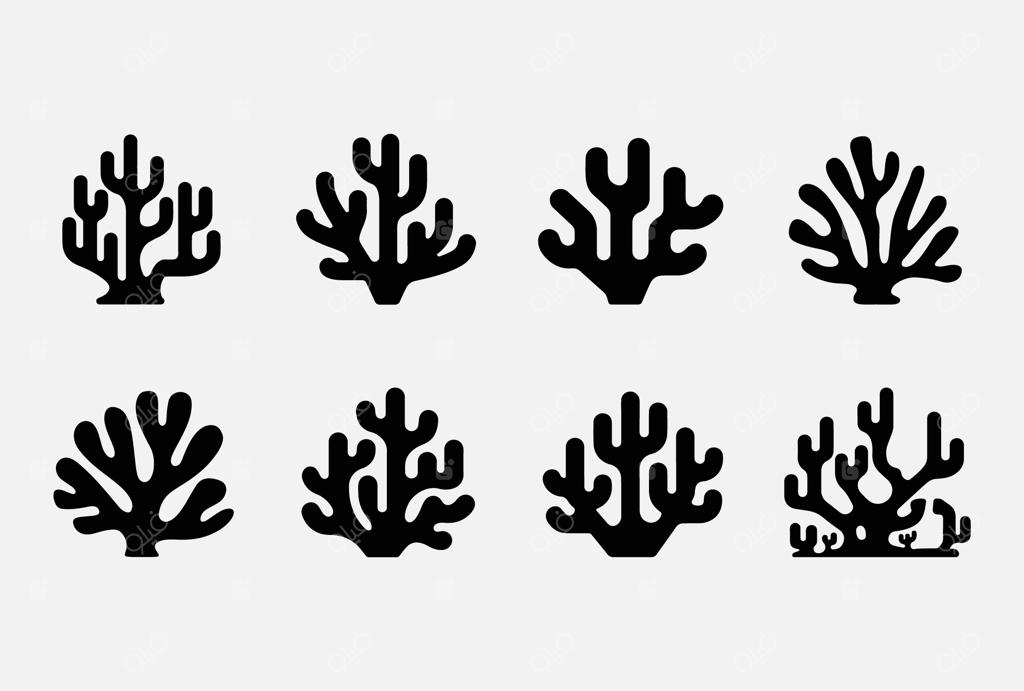 آیکون‌های صخره‌های مرجانی