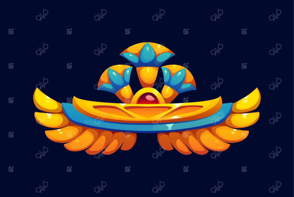 طلسم اسکرب بال‌طلایی: نماد دارایی در بازی مصر