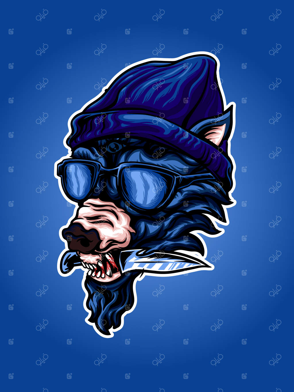 تصویرسازی گروه‌های گرگ هیجان‌انگیز