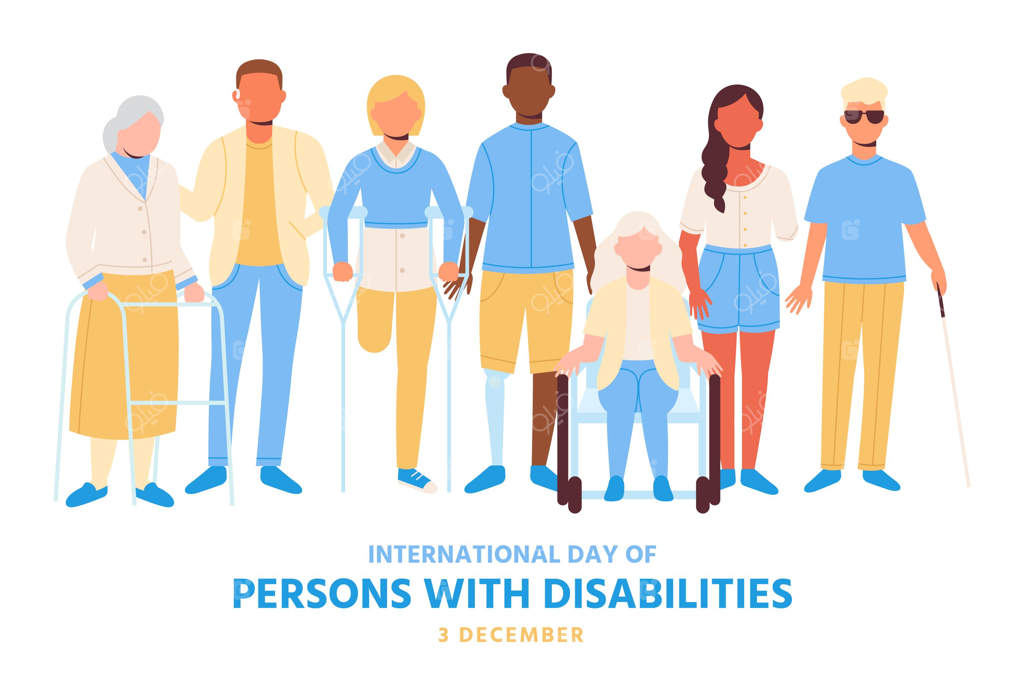 افراد دارای معلولیت به سبک طراحی تخت