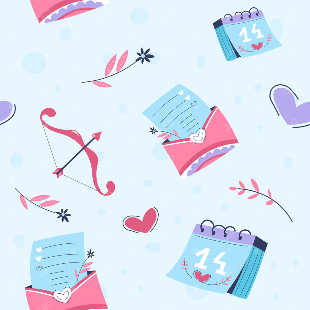 نامه‌های عاشقانه و تقویم روز ولنتاین