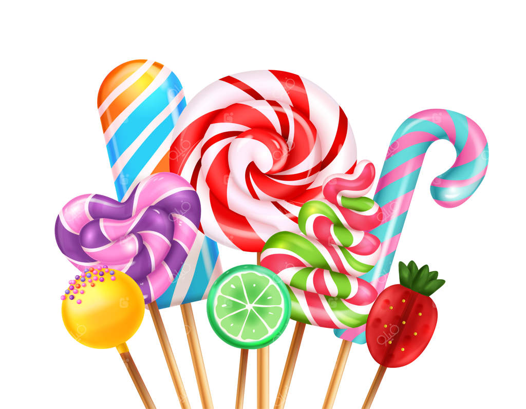 دسته آب‌نبات چوبی