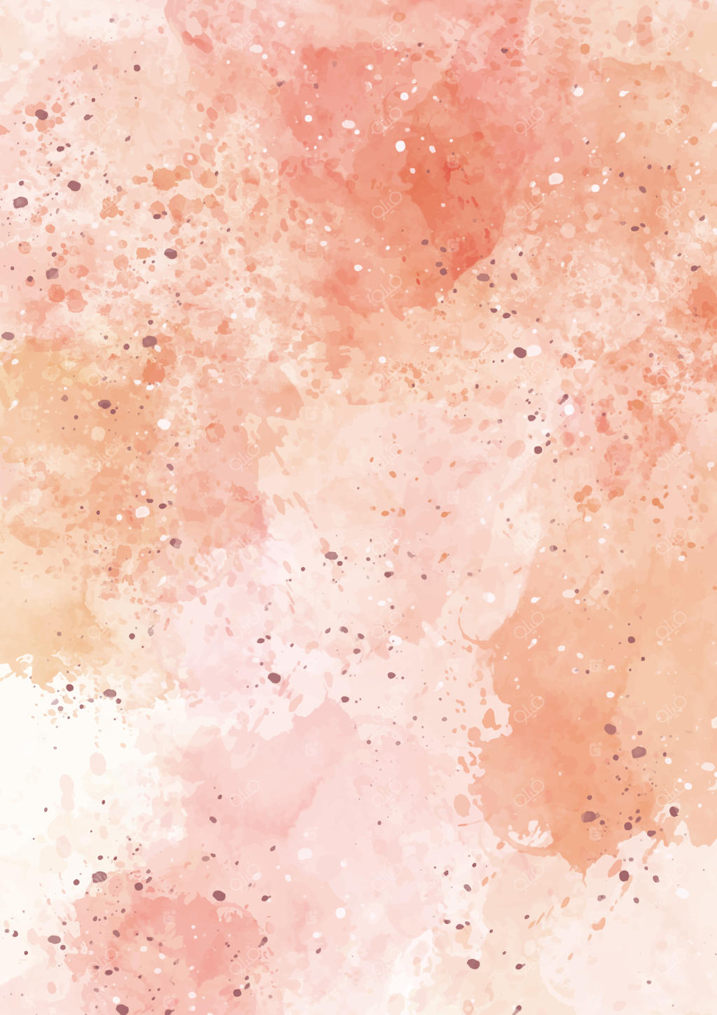 طرح جلد آبرنگ انتزاعی