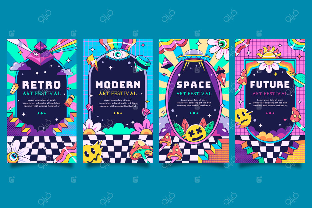 مجموعه استوری‌های اینستاگرام روانگردان دست‌کشیده