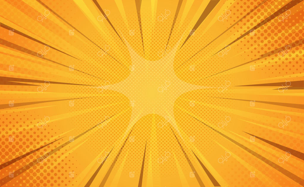 پس‌زمینه کمیک زرد