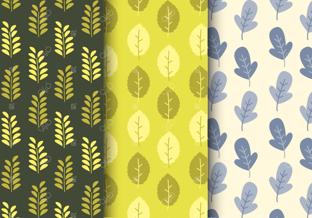 پترن گل‌های بهاری رایگان