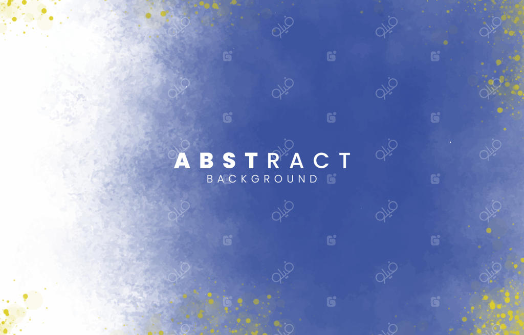 آبرنگ رنگارنگ و انتزاعی برای پس‌زمینه.