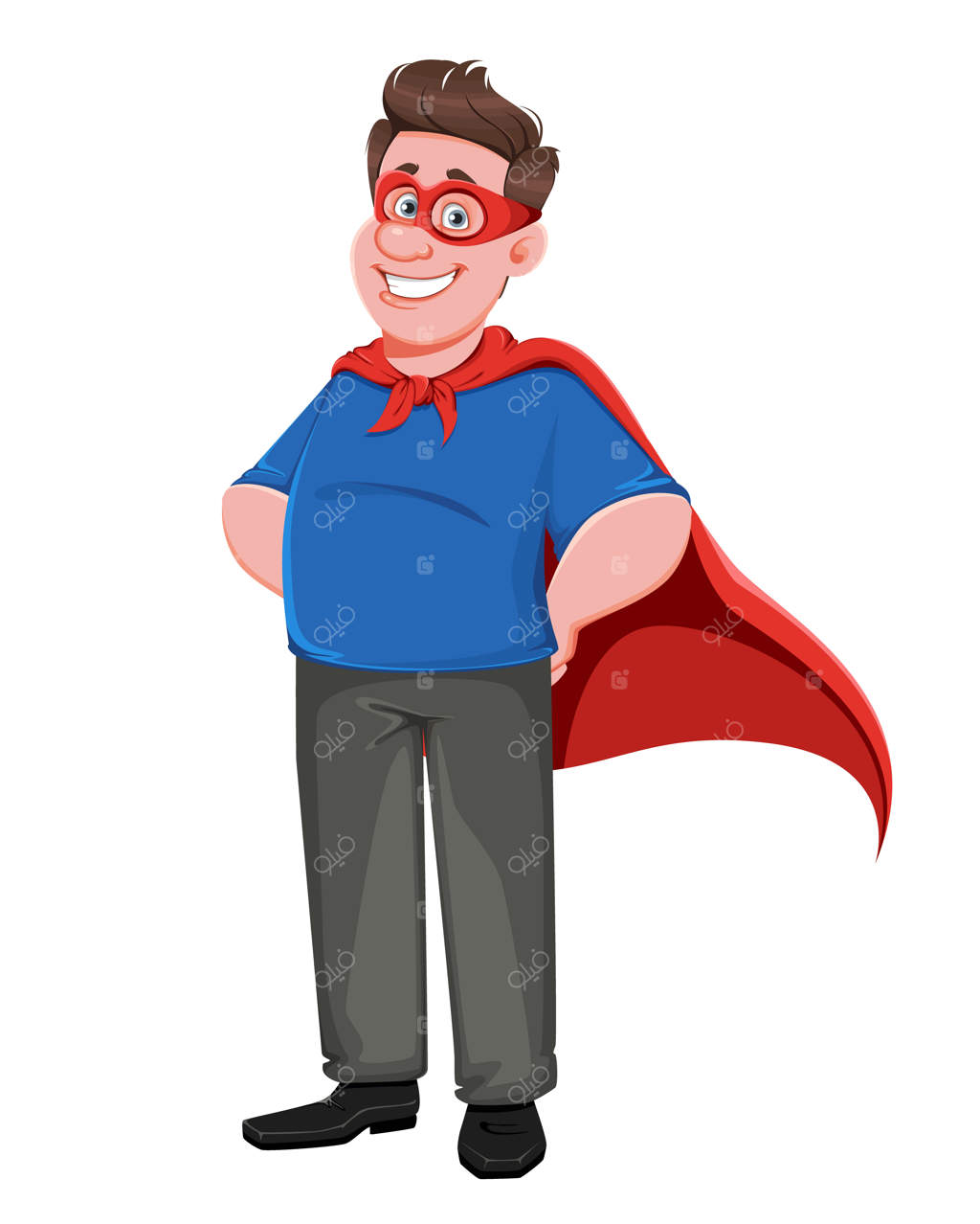 روز پدر: پدر خوش‌تیپ با لباس ابرقهرمانی