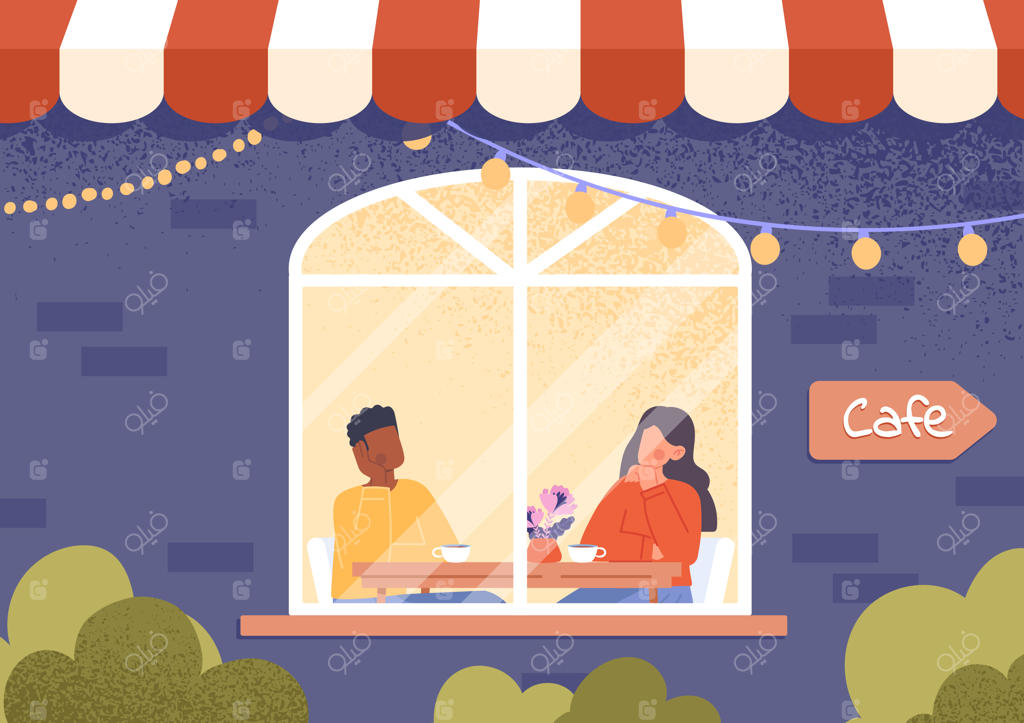 جلسه در کافه