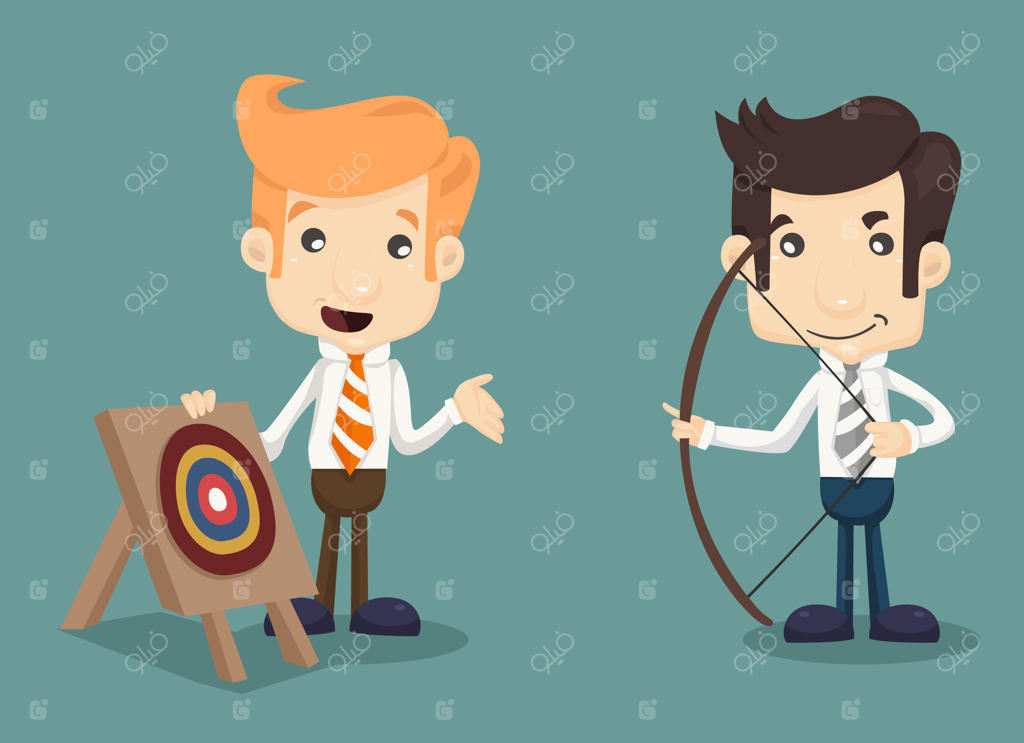 تاجر هدفگیری با تیر و کمان