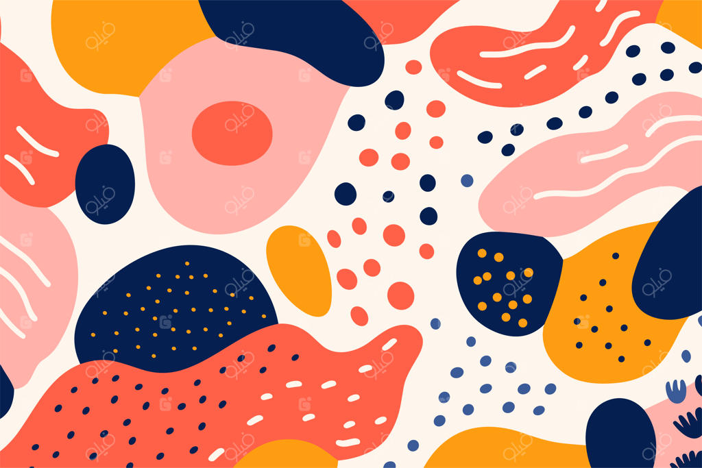 پوستر پس‌زمینه با طرح انتزاعی
