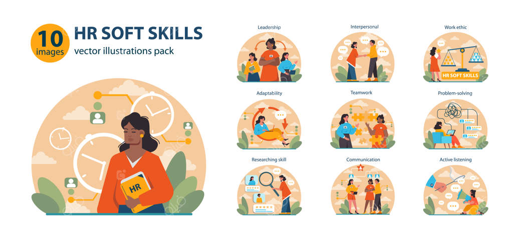 مجموعه مهارت‌های نرم مدیر منابع انسانی و شایستگی‌های کارشناس HR