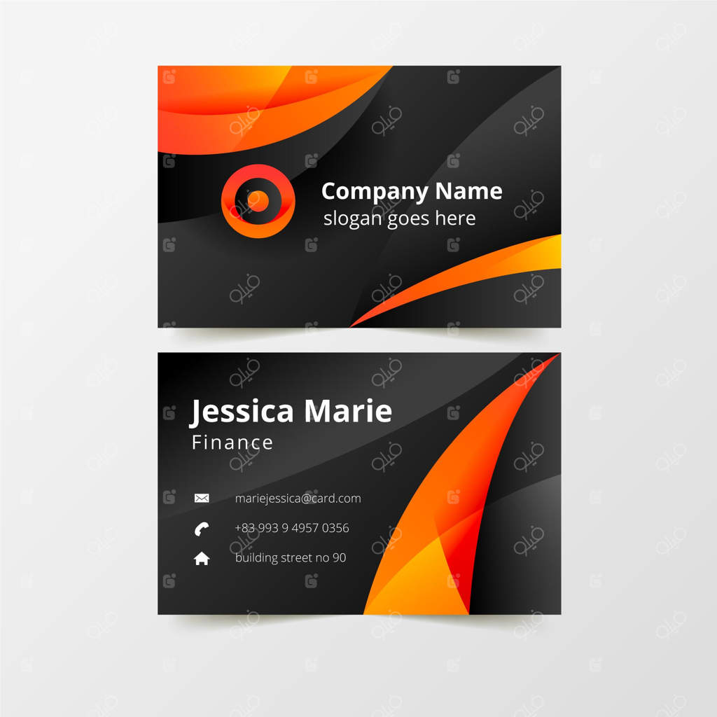 قالب کارت ویزیت مدرن