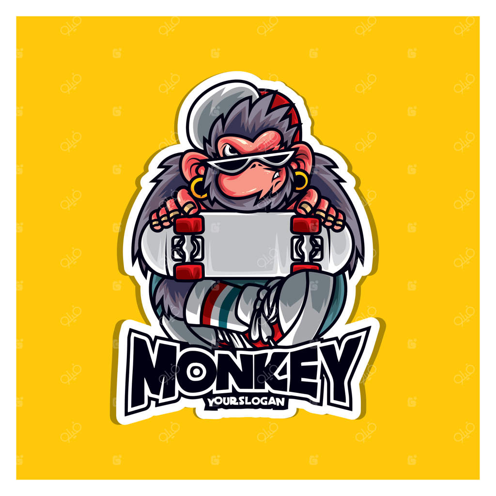 لوگوی تصویرسازی میمون