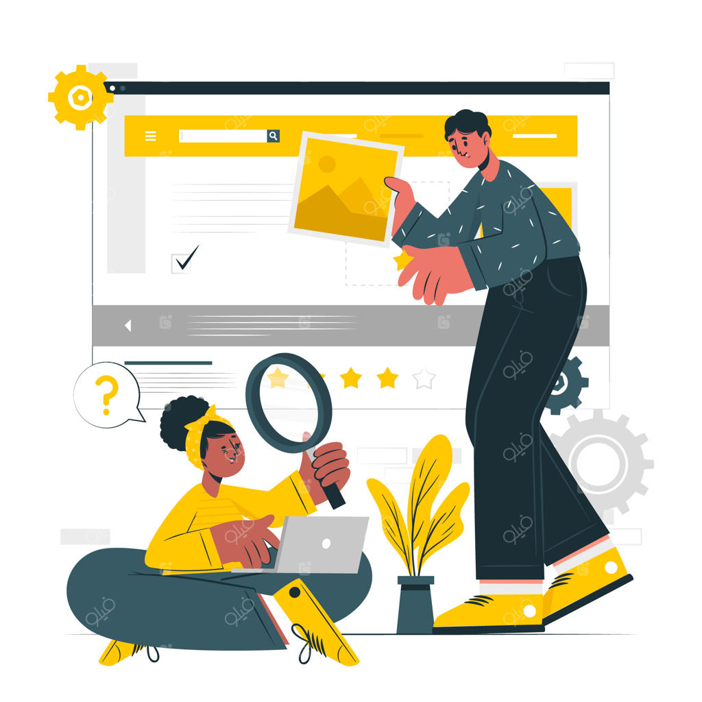 تصویرسازی مفهومی تحقیقات کاربر