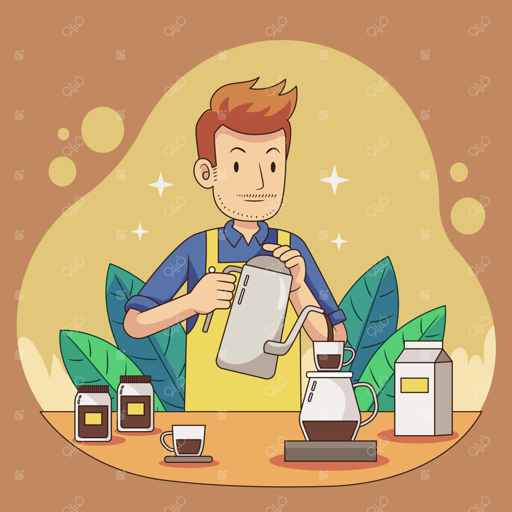 قهوه درست کردن مردم