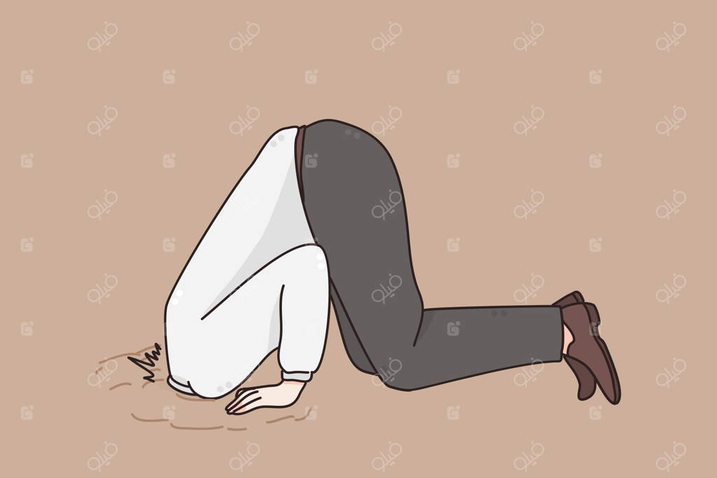 نادیده گرفتن مشکلات در مفاهیم کسب و کار