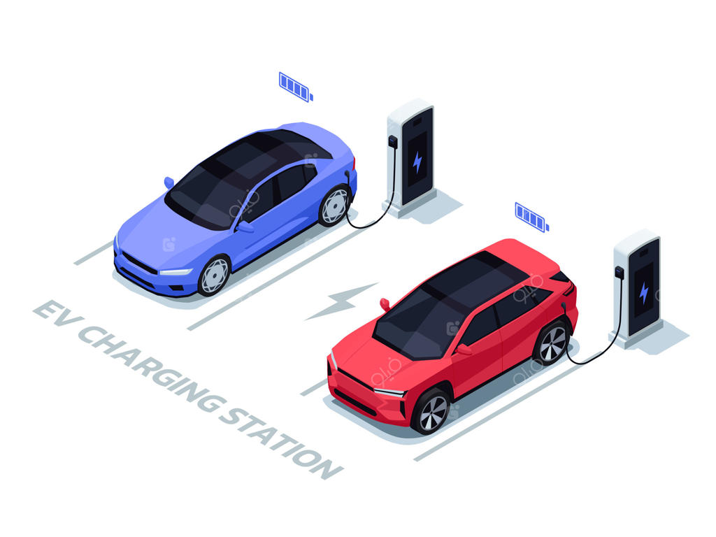 شارژ ایزومتریک خودروها: ایستگاه شارژ خودروهای برقی، پارکینگ سازگار با محیط‌زیست