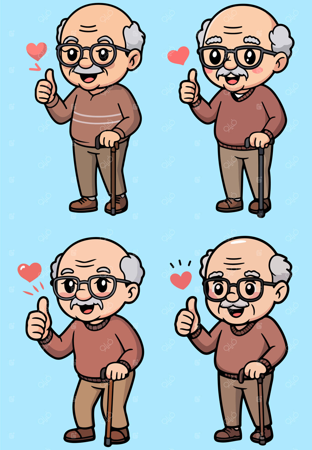 وکتورهای پدربزرگ