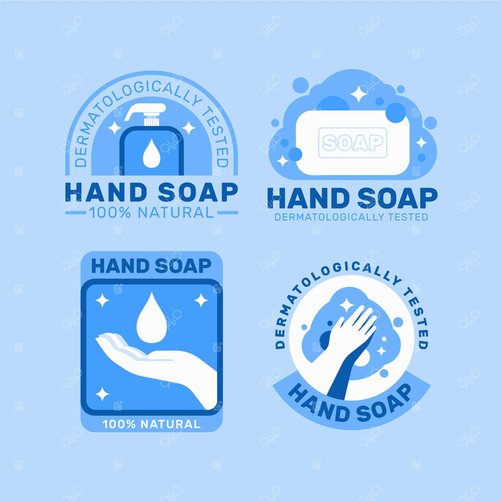 مجموعه لوگوی صابون