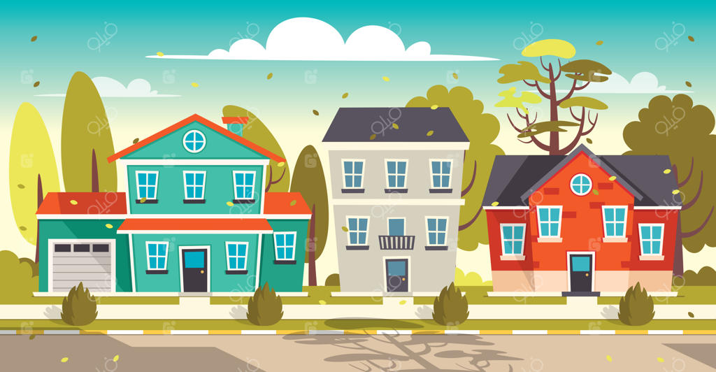 تصویرسازی خیابان محله