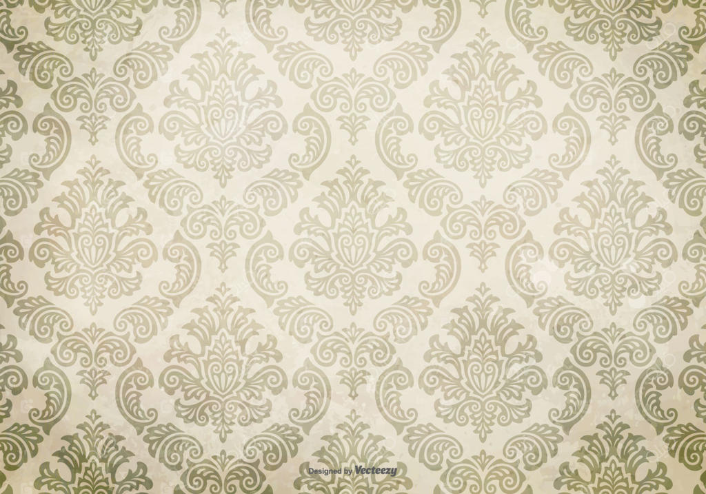 پس‌زمینه طرح داماسک با سبک گرانج