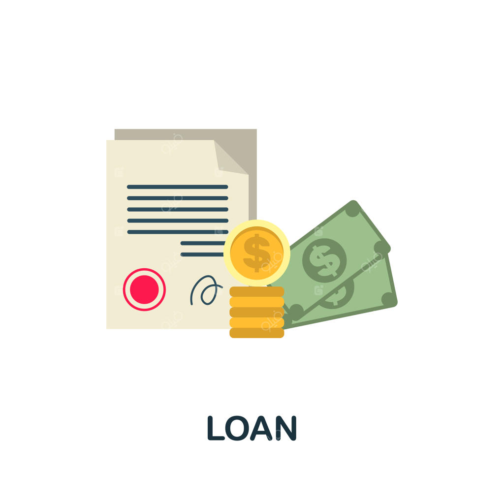 آیکون تخت وام از مجموعه اعتباری؛ طرحی خلاقانه مناسب برای قالب‌های طراحی وب، اینفوگرافیک و موارد دیگر