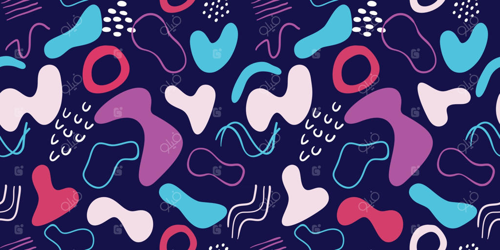 وکتور پس‌زمینه‌ای بی‌نظیر از هنر انتزاعی: طراحی مینیمال با اشکال ارگانیک برای دکور دیوار، چاپ، جلد، پوستر و الگوهای پارچه. وکتور.