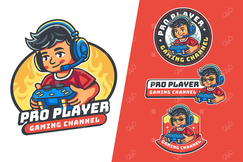 طراحی لوگوی بازی با دست