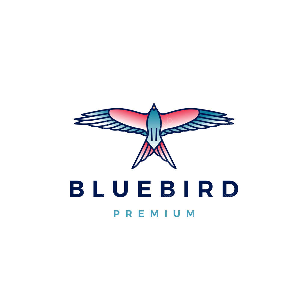 تصویر نماد لوگوی پرنده خروشان