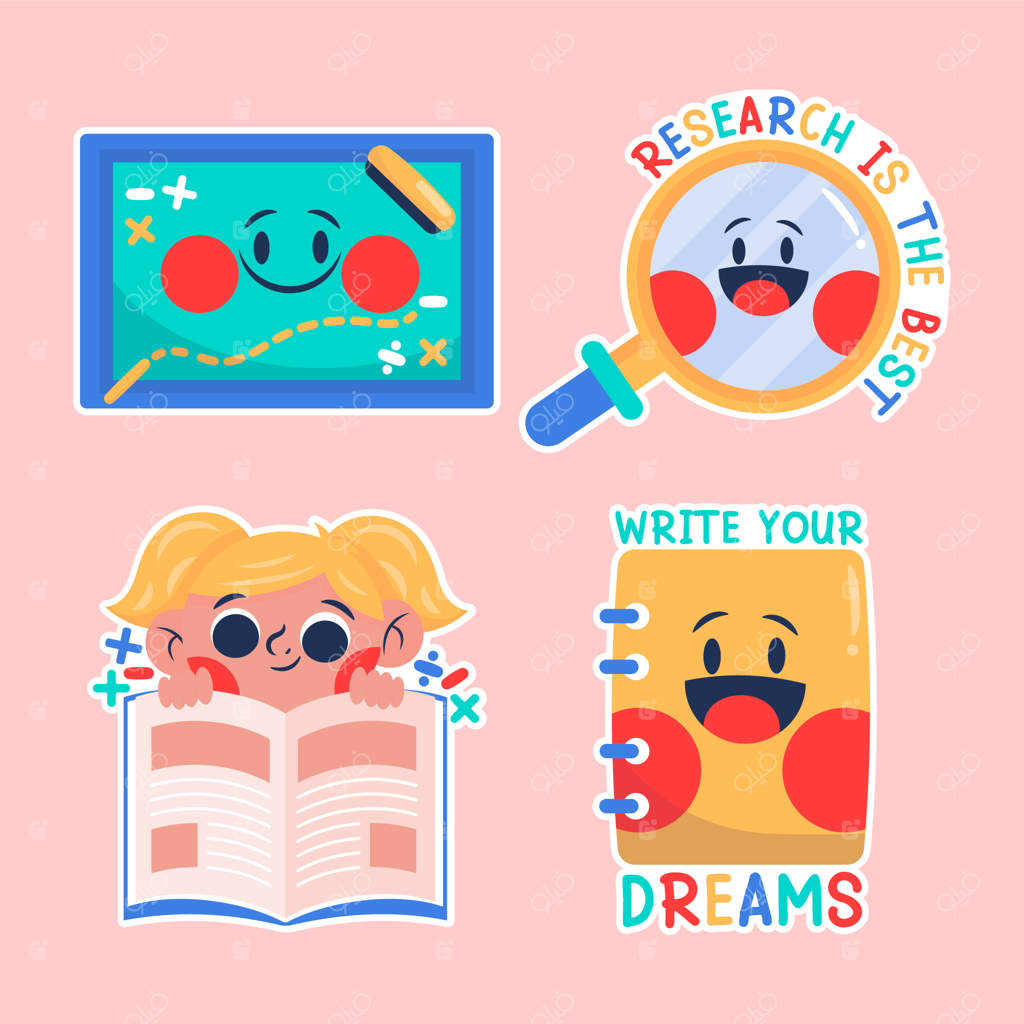 مجموعه برچسب‌های بامزه