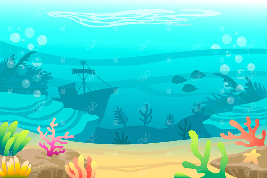 تم دریایی زیر آب