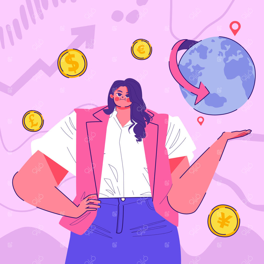 تصویرسازی اقتصادی دستی