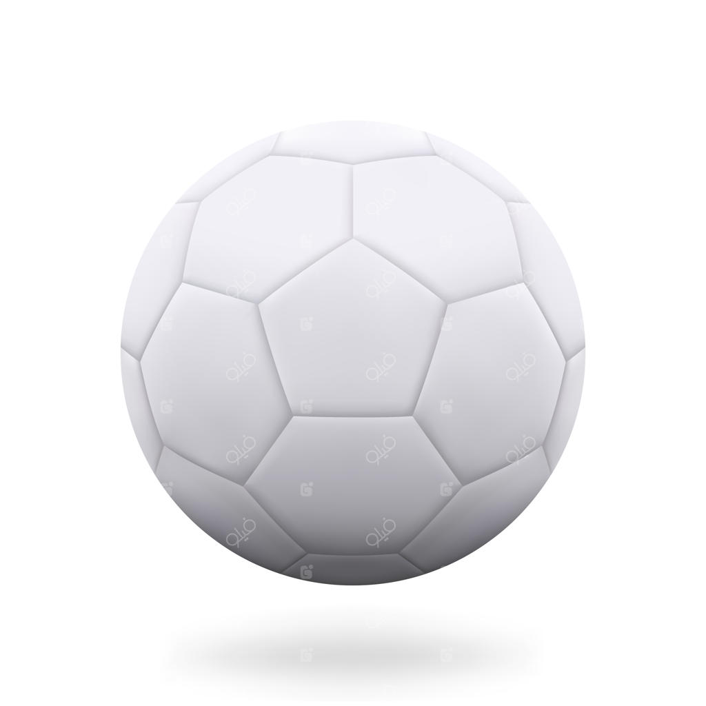 توپ فوتبال واقعی و جداشده