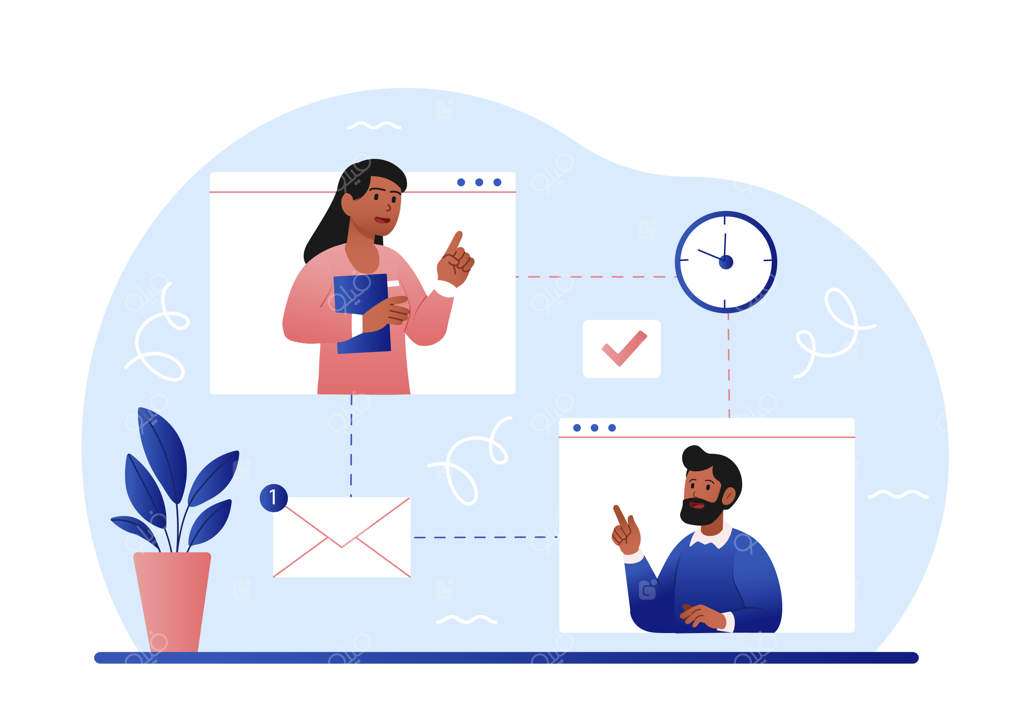 مفهوم کار آنلاین