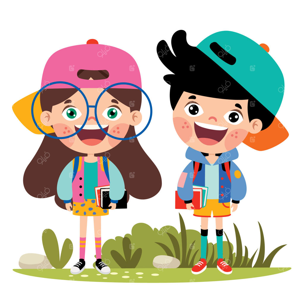 مفهوم آموزش با دانش‌آموزان کارتونی