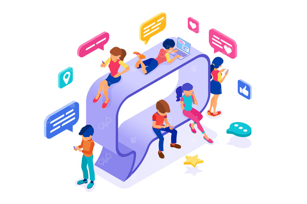 پسر و دختر ایزومتریک در شبکه‌های اجتماعی پیام می‌فرستند و تماس می‌گیرند؛ عکس سلفی می‌گیرند و با لپ‌تاپ و تلفن گفت‌وگو می‌کنند.