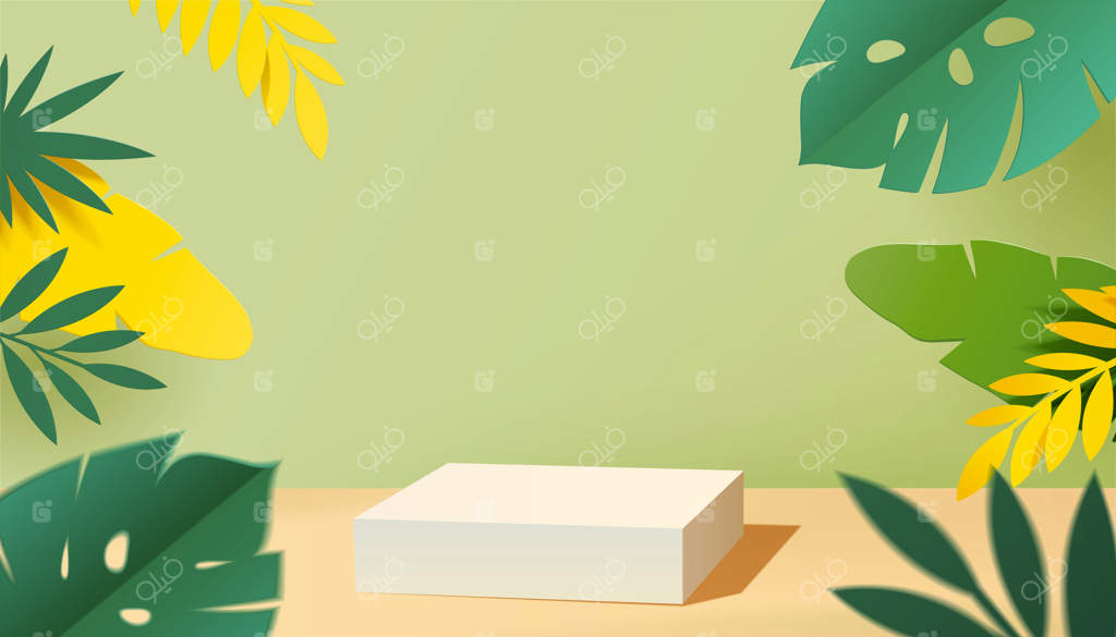 پترن تبلیغاتی با تم استوایی
