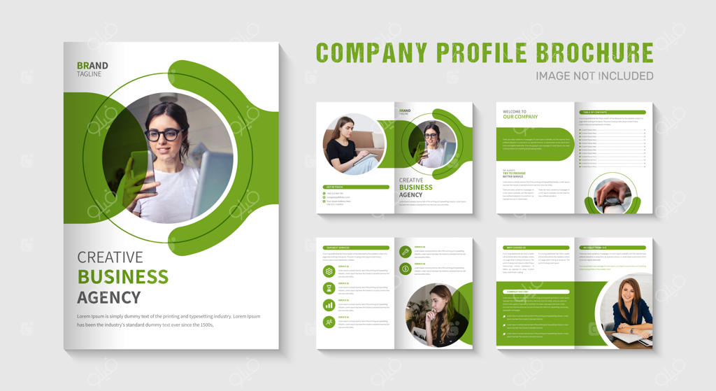 قالب بروشور تجاری 