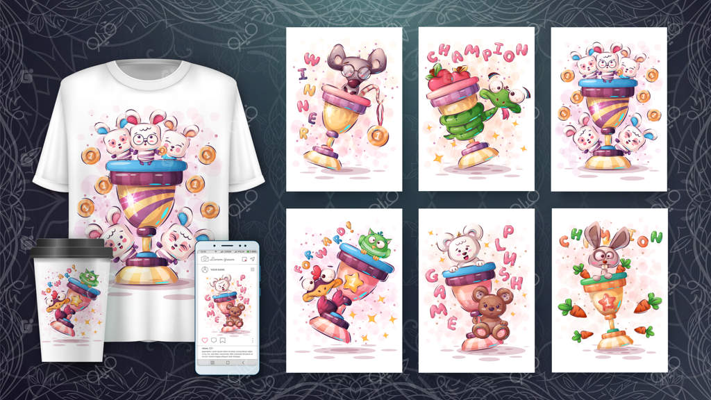 شخصیت کارتونی: حیوان قهرمان زیبا