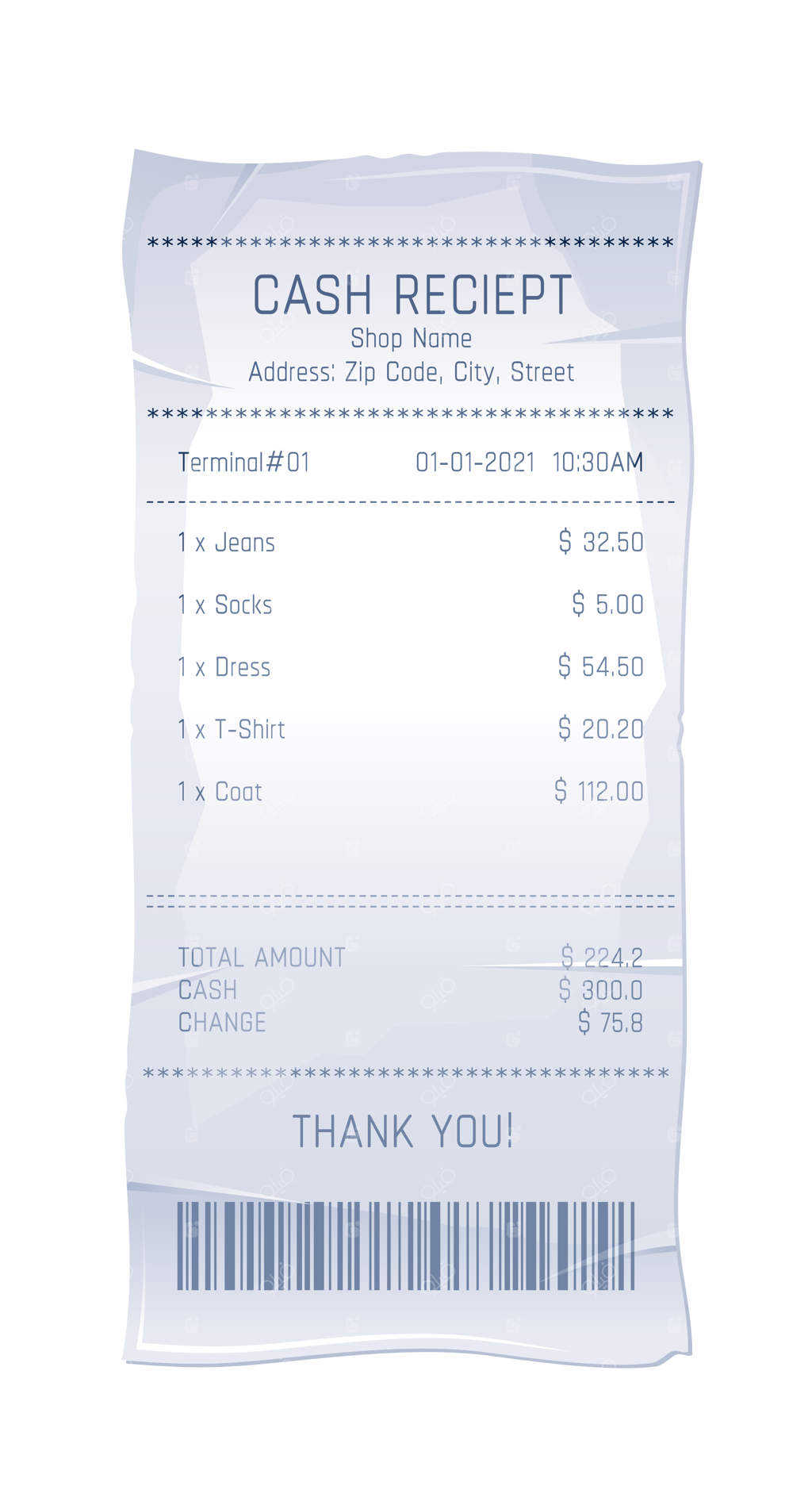 فروشگاه چک کاغذی و نقدی