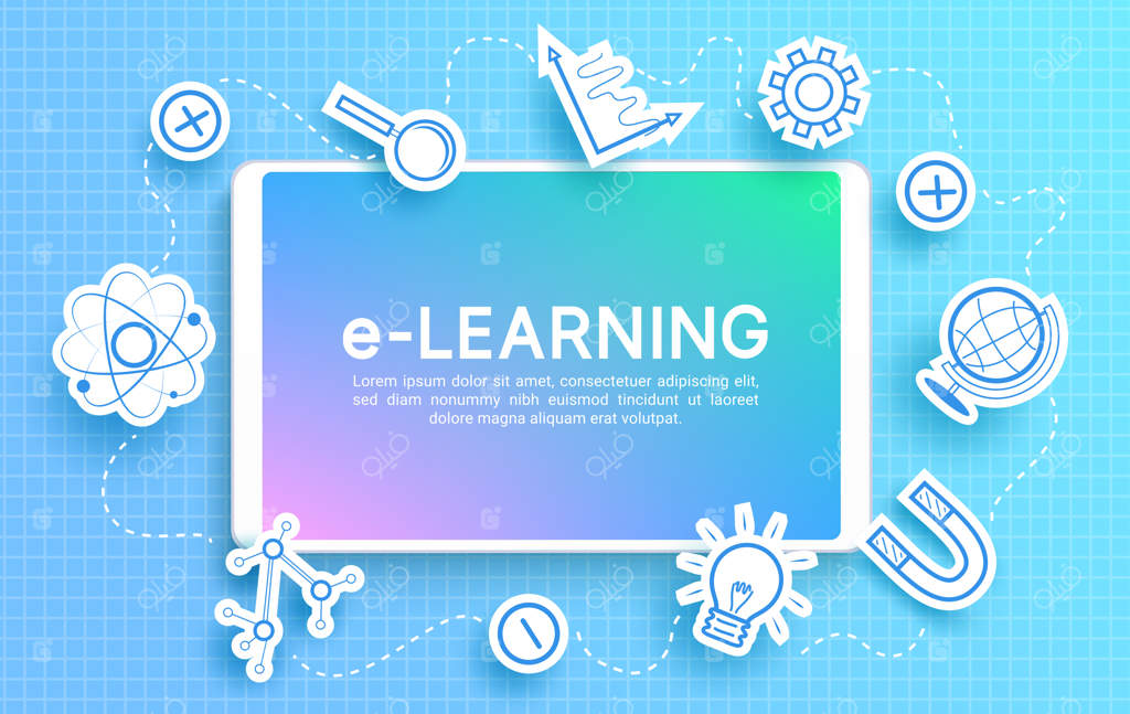 طراحی مفهومی آموزش از راه دور: متن یادگیری الکترونیکی در تبلت با طراحی کاغذی از دانش