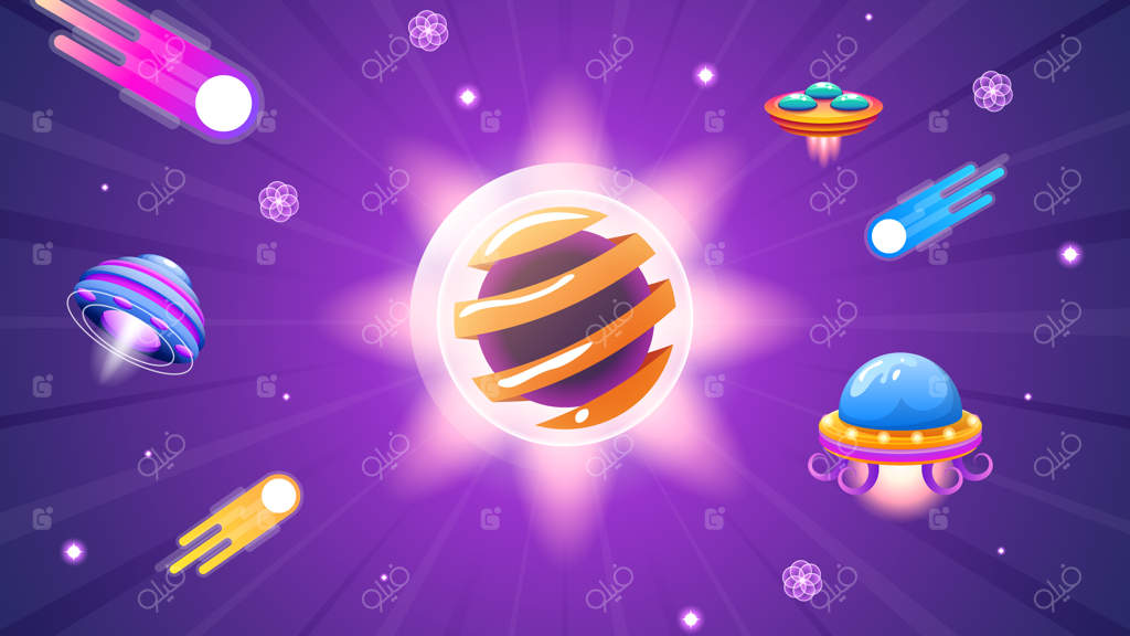 بیگانگان روی بشقاب پرنده در سیاره تاریک فضا - شی ناشناس پرنده (یوفو)