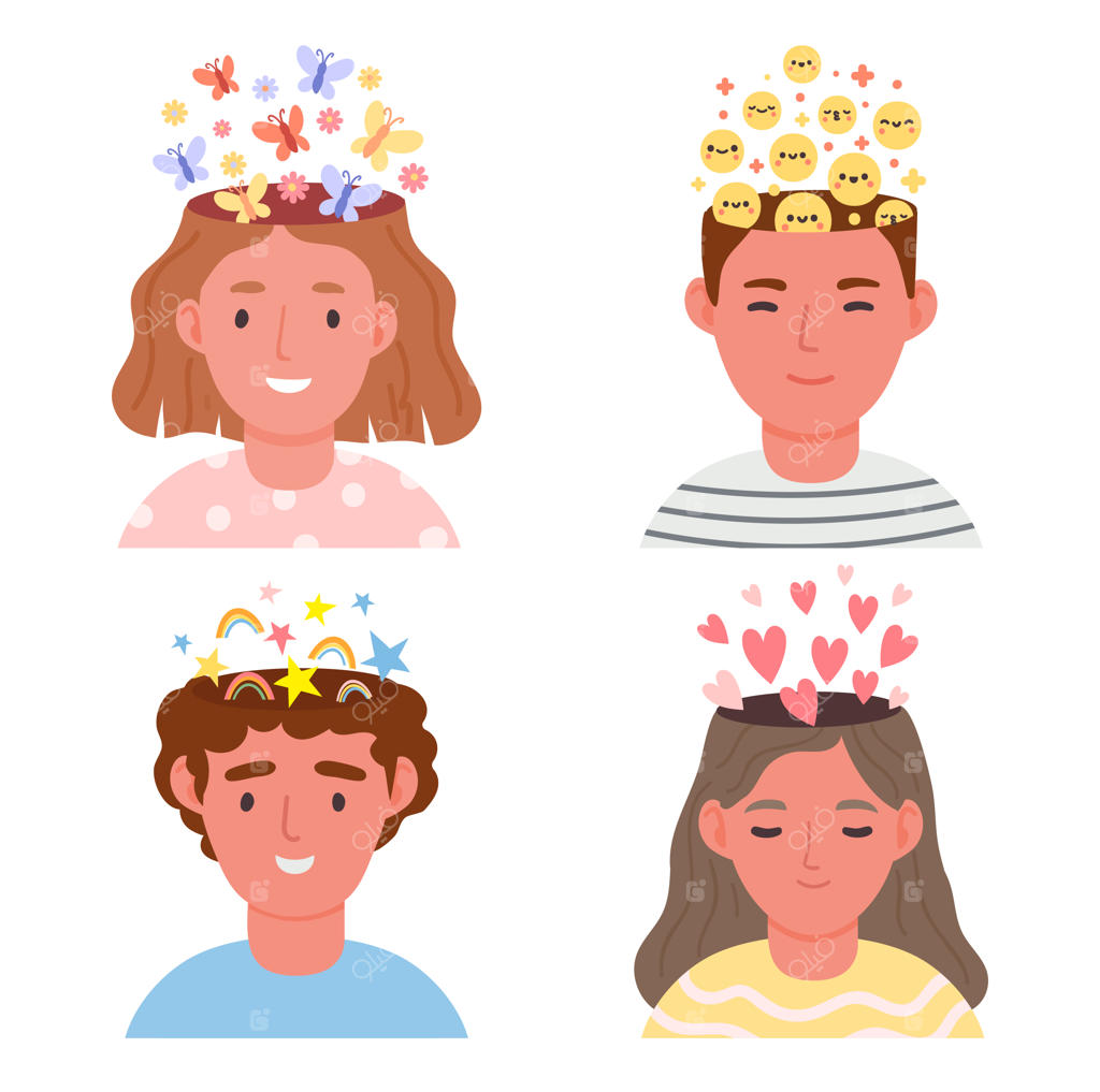 مفهوم مثبت‌اندیشی و سلامت روان؛ دختران و پسران با افکار خوش‌بینانه و خلاقانه، شخصیت‌های زن و مرد