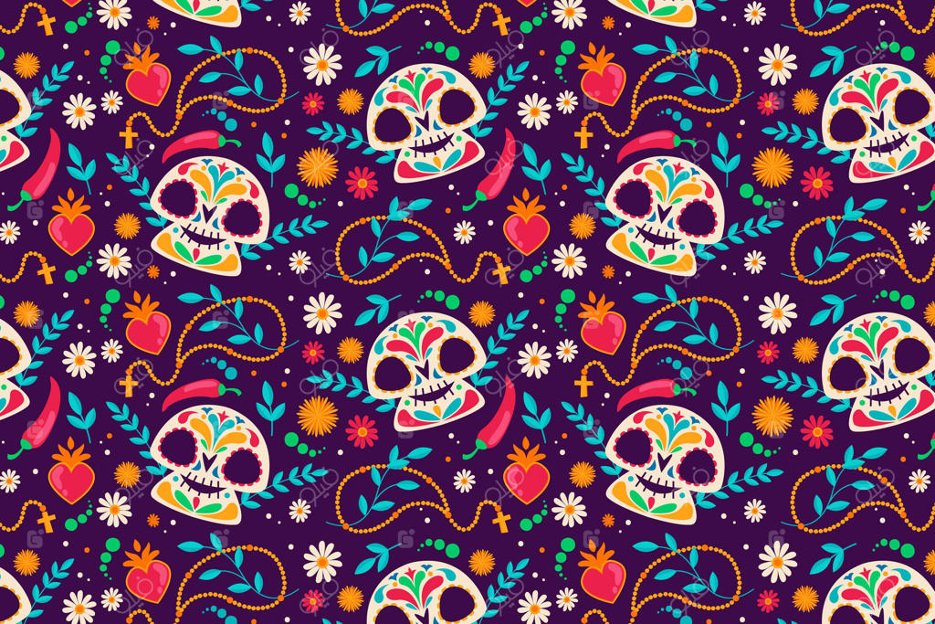 طرح دست‌کشیده روز مردگان