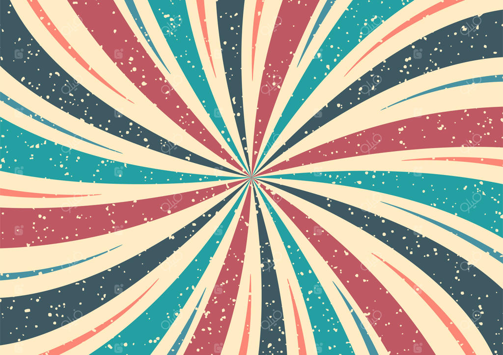 پس‌زمینه به سبک رترو وینتیج با بافت گرنج