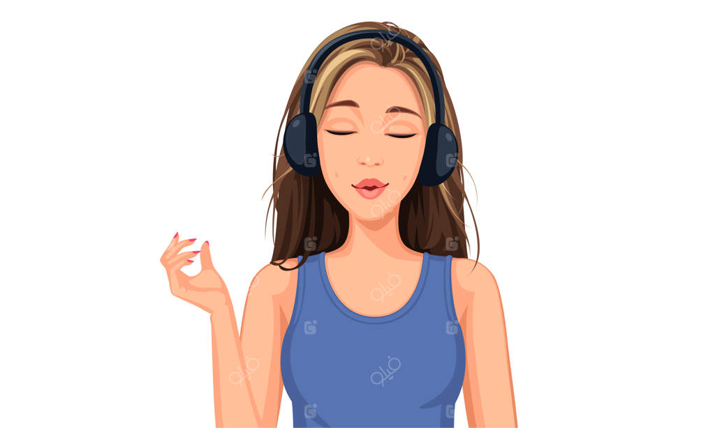 طرح زنی زیبا با حالات مختلف چهره